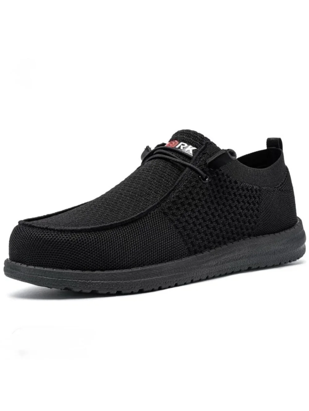 LARNMERN Steel Toe Shoes Non-slip Loafer Shoe Mesh Walking Sneaker Size 13 Wide